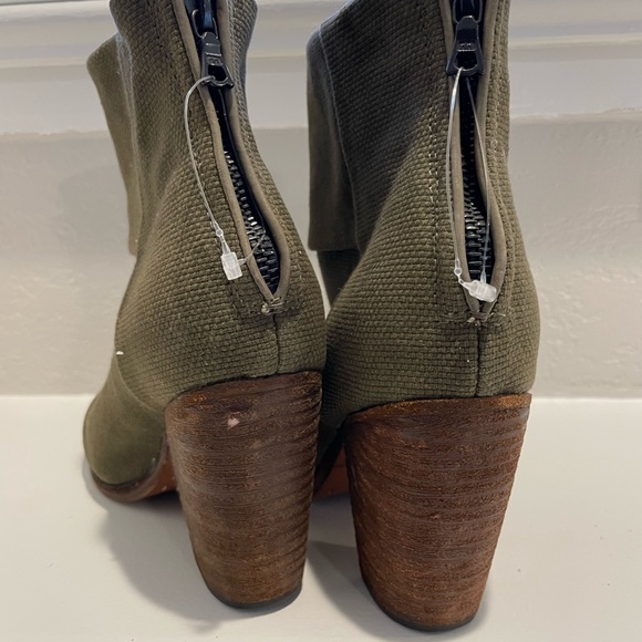 Rag & Bond Boots Army Green Color Size 5 - Picture 3 of 4